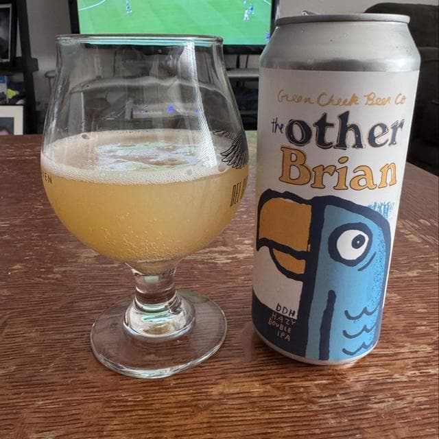 DDH The Other Brian — Green Cheek Beer Company // DDH Hazy Double IPA